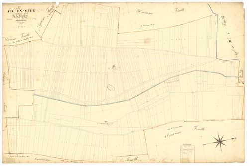 Aix-en-Othe, section C dite de la bouillant, feuille n° 9