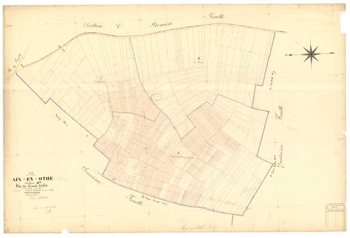 Aix-en-Othe, section D dite du grand gollot, feuille n° 3
