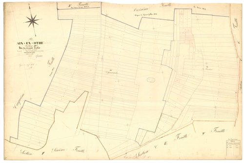 Aix-en-Othe, section D dite du grand gollot, feuille n° 4