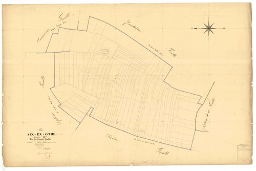 Aix-en-Othe, section D dite du grand gollot, feuille n° 5