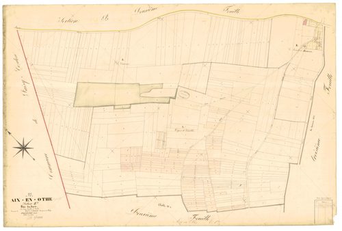 Aix-en-Othe, section E dite du jars, feuille n° 1