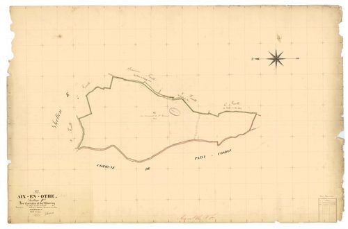Aix-en-Othe, section F dite des cornées et du mineroy, feuille n° 1