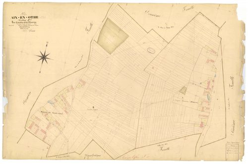 Aix-en-Othe, section F dite des cornées et du mineroy, feuille n° 3