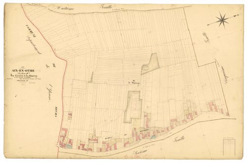 Aix-en-Othe, section F dite des cornées et du mineroy, feuille n° 7