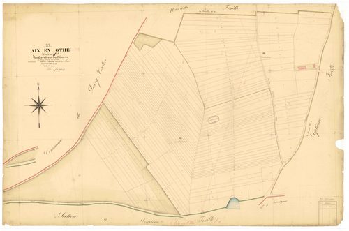 Aix-en-Othe, section F dite des cornées et du mineroy, feuille n° 8