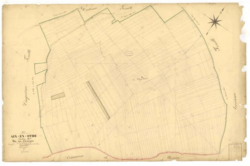Aix-en-Othe, section G dite des chevreaux, feuille n° 4
