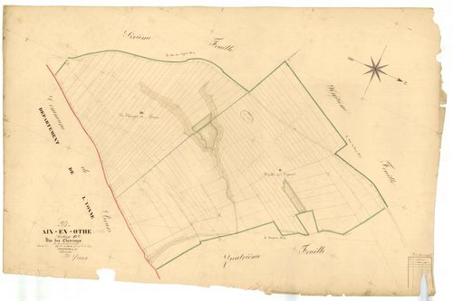 Aix-en-Othe, section G dite des chevreaux, feuille n° 5