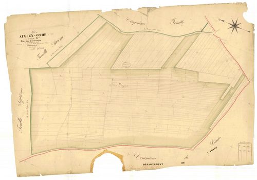 Aix-en-Othe, section G dite des chevreaux, feuille n° 6