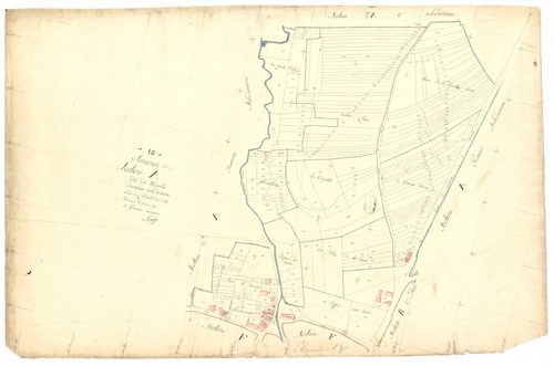 Amance, section A dite du moulin, feuille n° 2