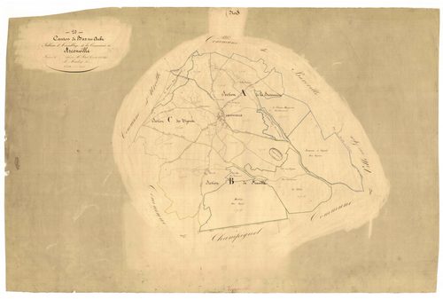 Arconville, tableau d'assemblage