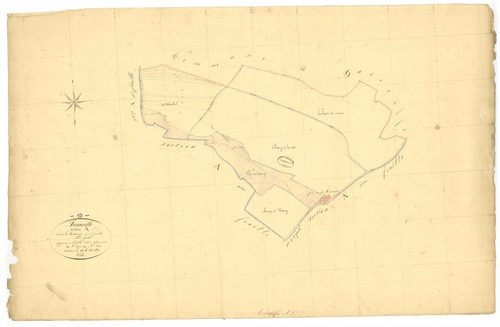 Arconville, section A dite Bretonnière, feuille n° 3, parcelles n°392-405