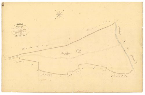 Arconville, section C dite des vignes, feuille n° 1, parcelles n°1
