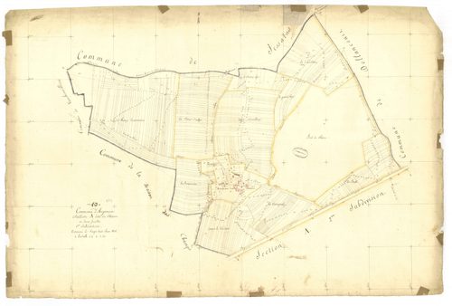 Argançon, section A dite du chânes, première subdivision