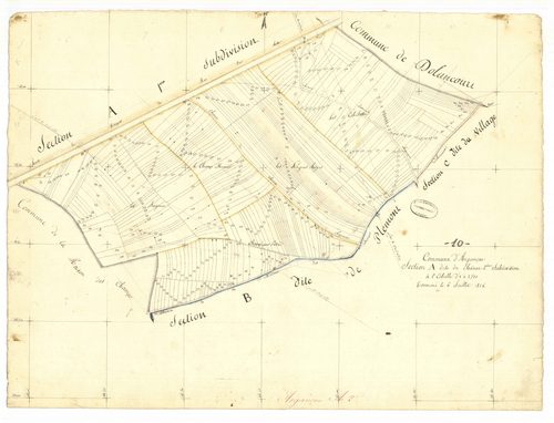 Argançon, section A dite du chânes, deuxième subdivision