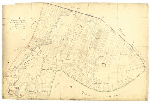 Argançon, section D dite du moulin, feuille n° 1