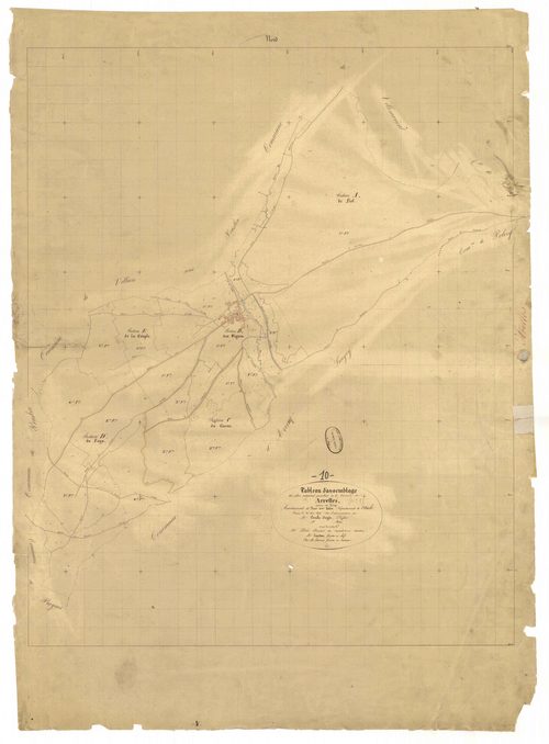 Arrelles, tableau d'assemblage