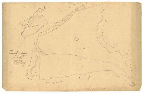 Arrelles, section A dite site de fiel, feuille n° 1, parcelles n°1-518264