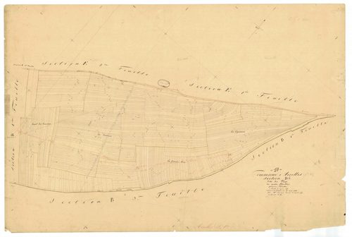 Arrelles, section D dite des fays, feuille n° 1, parcelles n°1-355