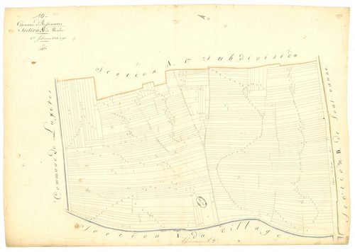 Assencières, section A dite des moulins, feuille n° 2