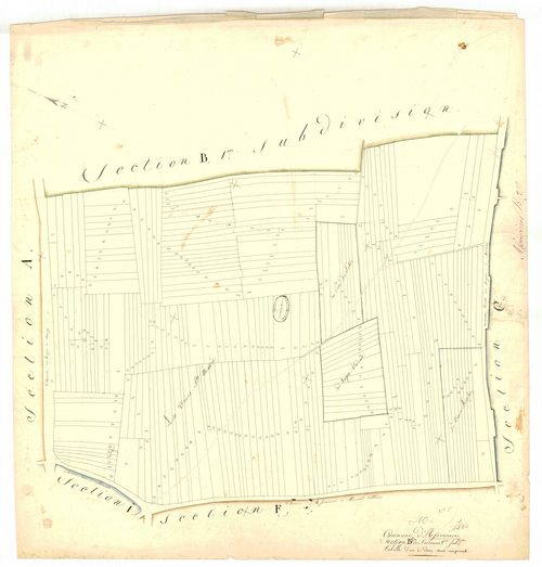 Assencières, section B dite de Fontvanne, feuille n° 2
