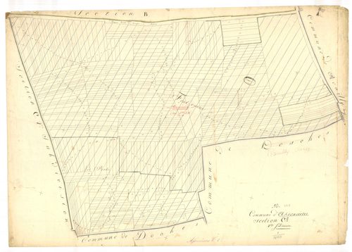 Assencières, section C, feuille n° 2