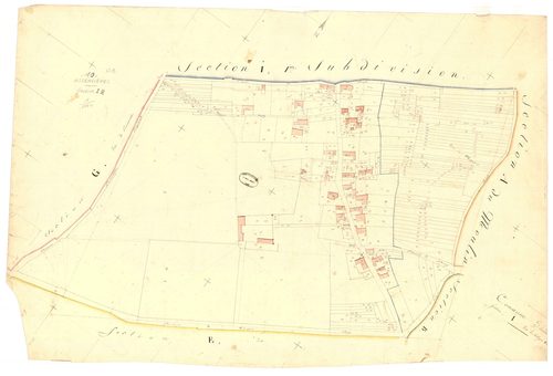 Assencières, section I dite du village, feuille n° 2