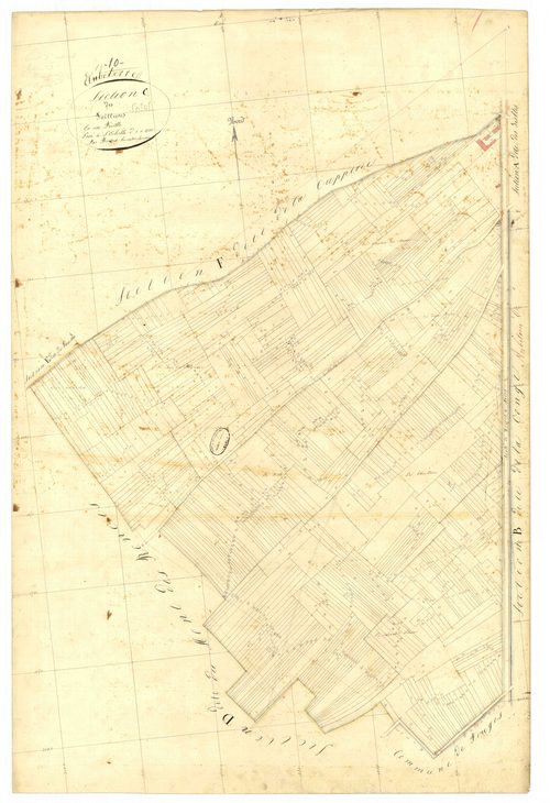 Aubeterre, section C dite des tuillières