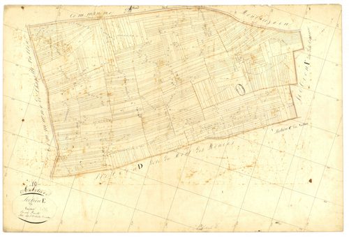 Aubeterre, section E dite du vausset