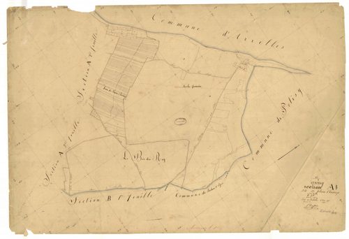 Avirey-Lingey, section A dite de la plaine chanoys, feuille n° 1, parcelles n°1-117