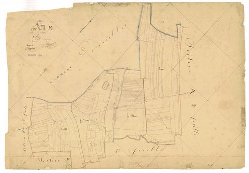 Avirey-Lingey, section F dite de Lingey, feuille n° 1, parcelles n°1-148