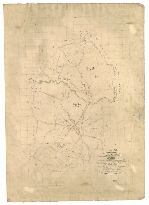 Avreuil, tableau d'assemblage