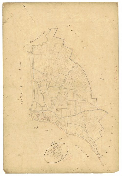 Avreuil, section B dite du village, feuille n° 1