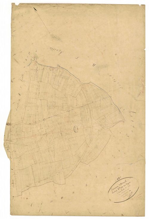 Avreuil, section C dite des vignes, feuille n° 2
