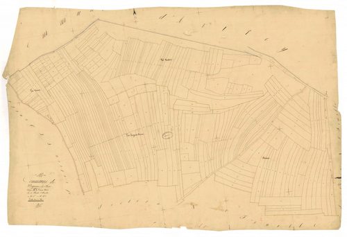 Bagneux-la-Fosse, section A dite de champ morot, feuille n° 1, parcelles n°1-275