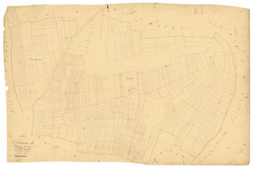 Bagneux-la-Fosse, section A dite de champ morot, feuille n° 2, parcelles n°276-629