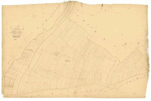 Bagneux-la-Fosse, section A dite de champ morot, feuille n° 3, parcelles n°630-896