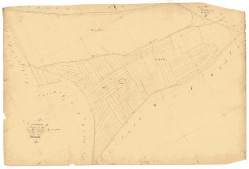 Bagneux-la-Fosse, section A dite de champ morot, feuille n° 4, parcelles n°897-970