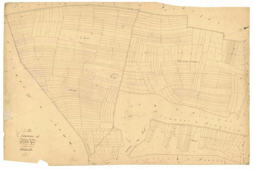Bagneux-la-Fosse, section B dite de vigneron, feuille n° 3, parcelles n°905-1273