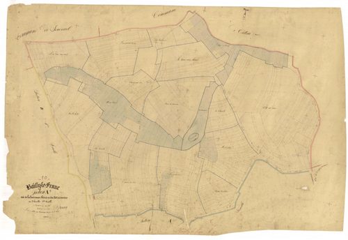 Bailly-le-Franc, section A dite de la haie aux chênes, feuille n° 1, parcelles n°1-358