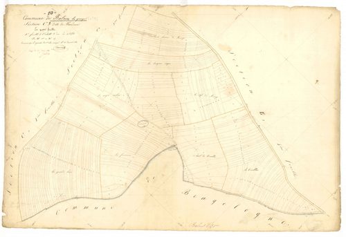 Balnot-la-Grange, section C, feuille n° 1