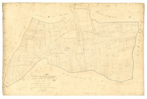 Balnot-la-Grange, section D dite des landes, feuille n° 2