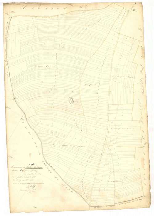 Balnot-la-Grange, section E dite des forêts, feuille n° 3