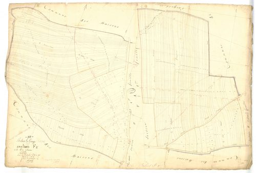 Balnot-la-Grange, section F dite du charme, feuille n° 2