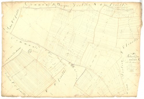 Balnot-la-Grange, section F dite du charme, feuille n° 3