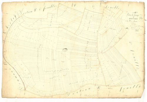 Balnot-la-Grange, section F dite du charme, feuille n° 5
