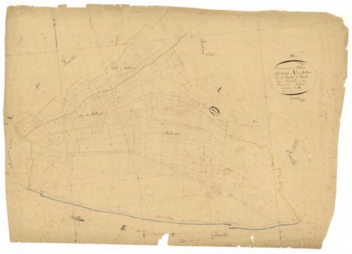 Balnot-sur-Laignes, section A dite de bellevue, feuille n° 2