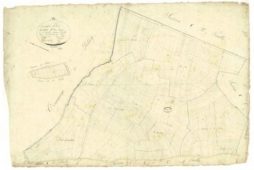 Balnot-sur-Laignes, section C dite des prés secs, feuille n° 1