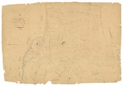 Balnot-sur-Laignes, section D dite du village, feuille n° 2