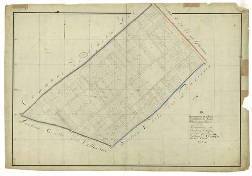 Barberey-Saint-Sulpice, section D dite du  perré