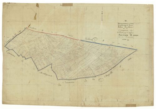 Barberey-Saint-Sulpice, section H dite de roncevaux